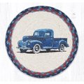 Capitol Importing Co 10 x 10 in MSPR362 Blue Truck Printed Round Trivet 80362BT